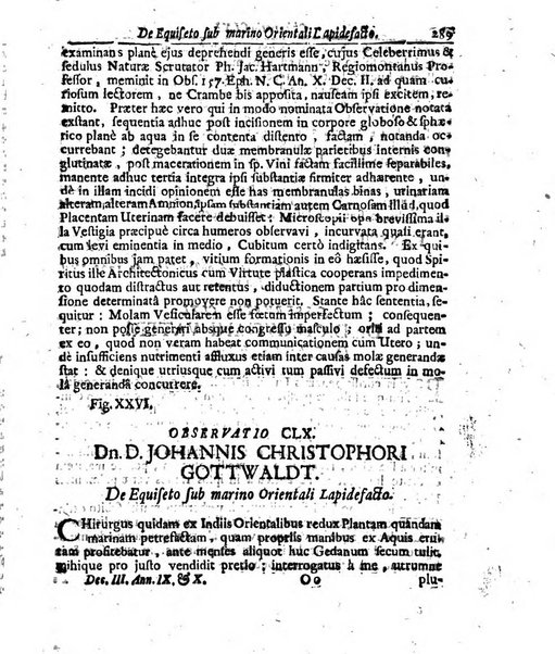 Miscellanea curiosa medico-physica Academiae naturae curiosorum sive ephemeridum medico-physicarum Germanicarum..