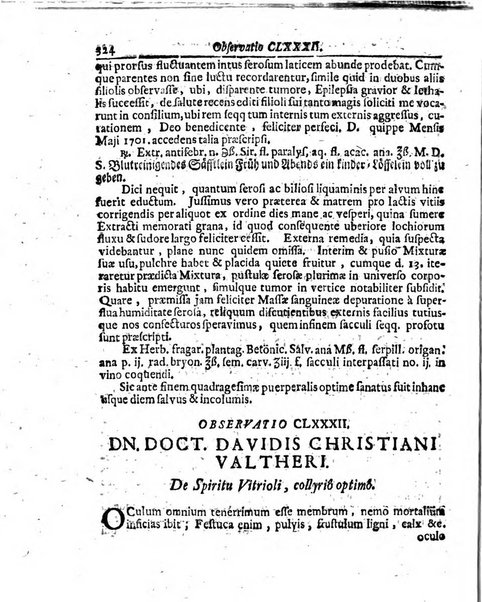 Miscellanea curiosa medico-physica Academiae naturae curiosorum sive ephemeridum medico-physicarum Germanicarum..