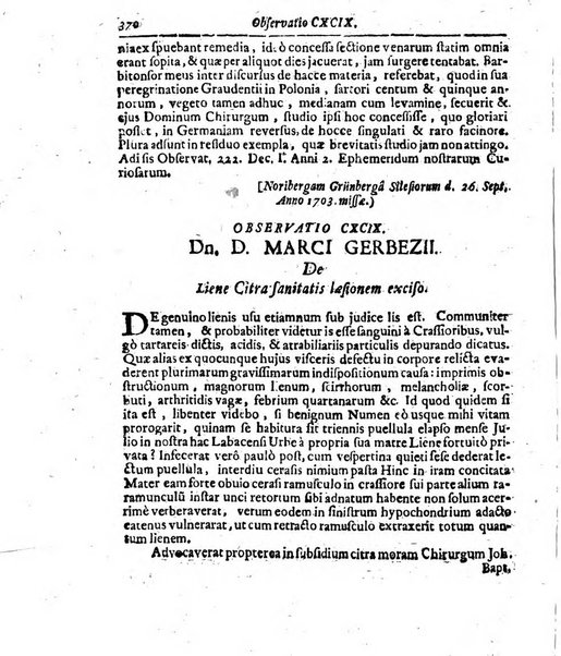 Miscellanea curiosa medico-physica Academiae naturae curiosorum sive ephemeridum medico-physicarum Germanicarum..