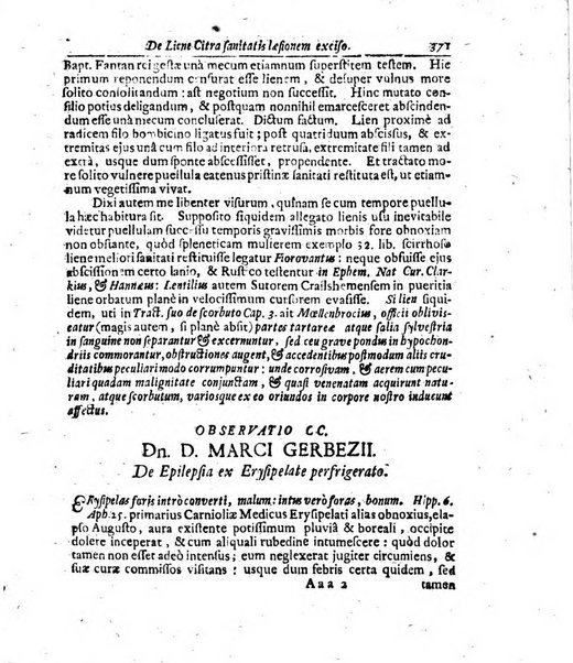 Miscellanea curiosa medico-physica Academiae naturae curiosorum sive ephemeridum medico-physicarum Germanicarum..