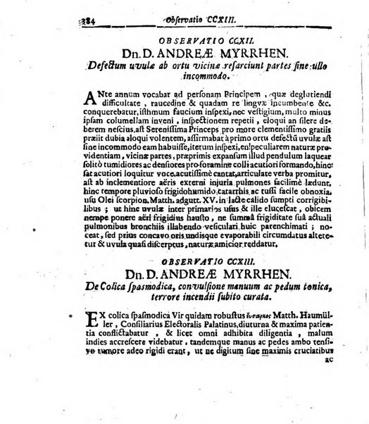 Miscellanea curiosa medico-physica Academiae naturae curiosorum sive ephemeridum medico-physicarum Germanicarum..