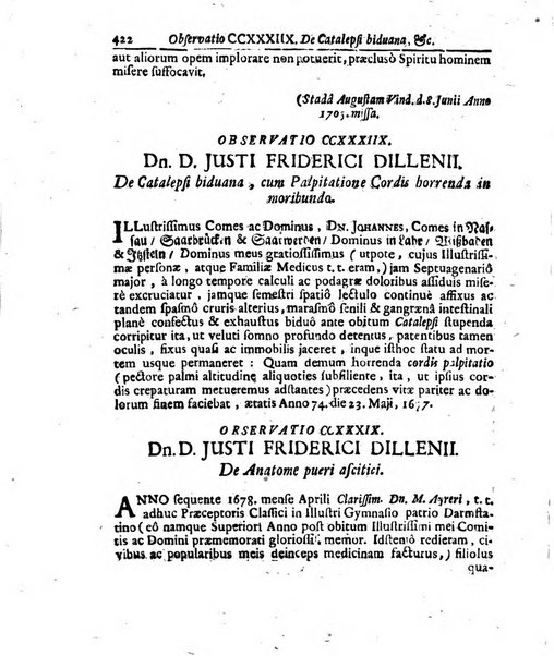 Miscellanea curiosa medico-physica Academiae naturae curiosorum sive ephemeridum medico-physicarum Germanicarum..