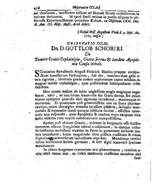 Miscellanea curiosa medico-physica Academiae naturae curiosorum sive ephemeridum medico-physicarum Germanicarum..