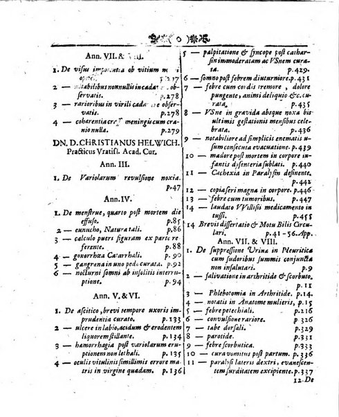 Miscellanea curiosa medico-physica Academiae naturae curiosorum sive ephemeridum medico-physicarum Germanicarum..