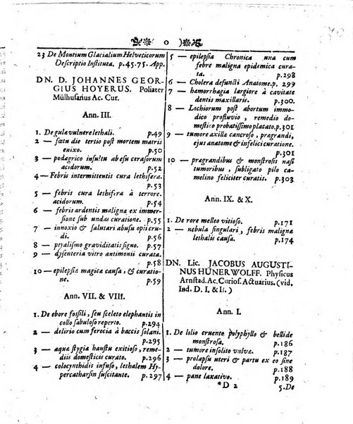 Miscellanea curiosa medico-physica Academiae naturae curiosorum sive ephemeridum medico-physicarum Germanicarum..