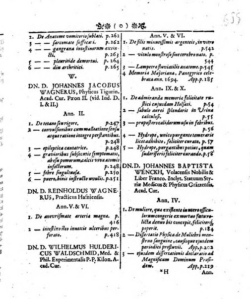 Miscellanea curiosa medico-physica Academiae naturae curiosorum sive ephemeridum medico-physicarum Germanicarum..