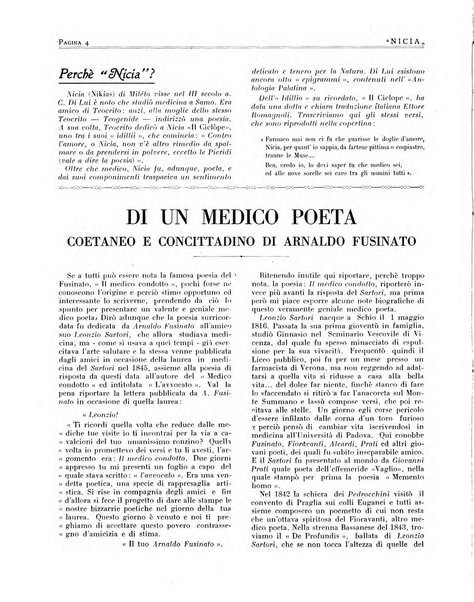 Nicia rivista medica d'arte e varieta