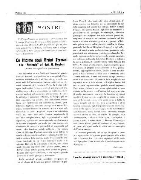 Nicia rivista medica d'arte e varieta