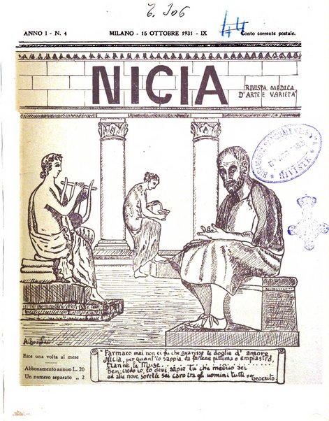 Nicia rivista medica d'arte e varieta