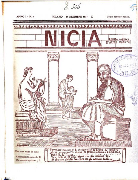 Nicia rivista medica d'arte e varieta