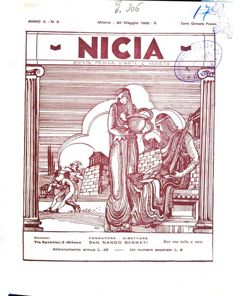 Nicia rivista medica d'arte e varieta