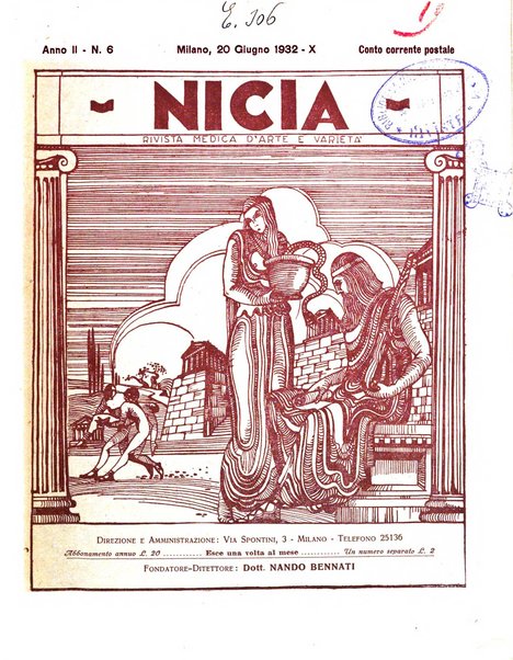 Nicia rivista medica d'arte e varieta