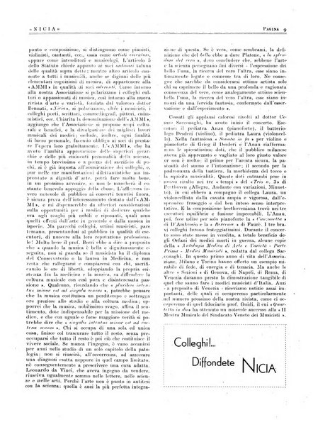 Nicia rivista medica d'arte e varieta