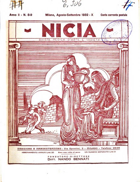 Nicia rivista medica d'arte e varieta