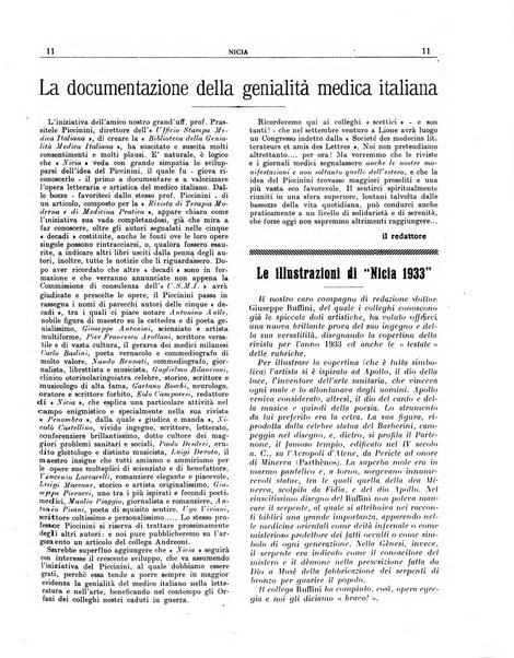 Nicia rivista medica d'arte e varieta