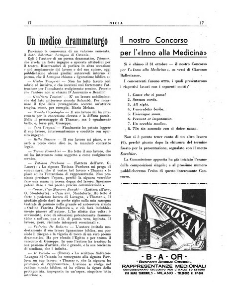 Nicia rivista medica d'arte e varieta