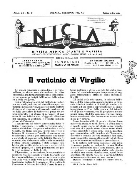 Nicia rivista medica d'arte e varieta