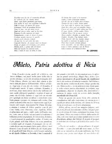 Nicia rivista medica d'arte e varieta