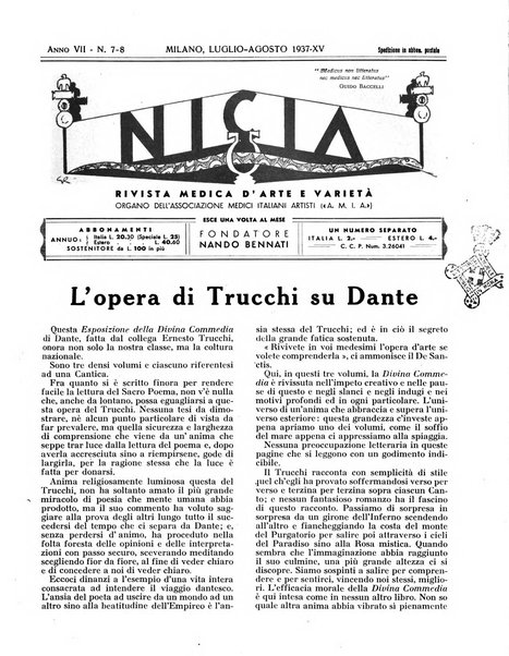 Nicia rivista medica d'arte e varieta