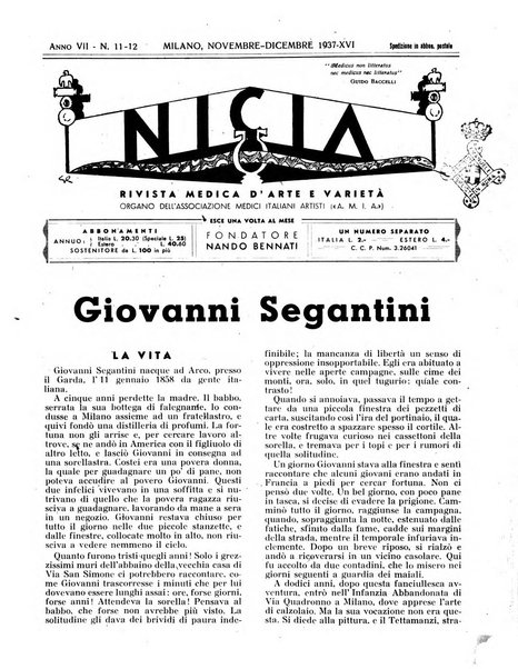 Nicia rivista medica d'arte e varieta