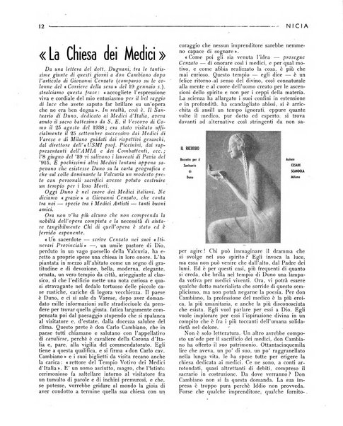 Nicia rivista medica d'arte e varieta