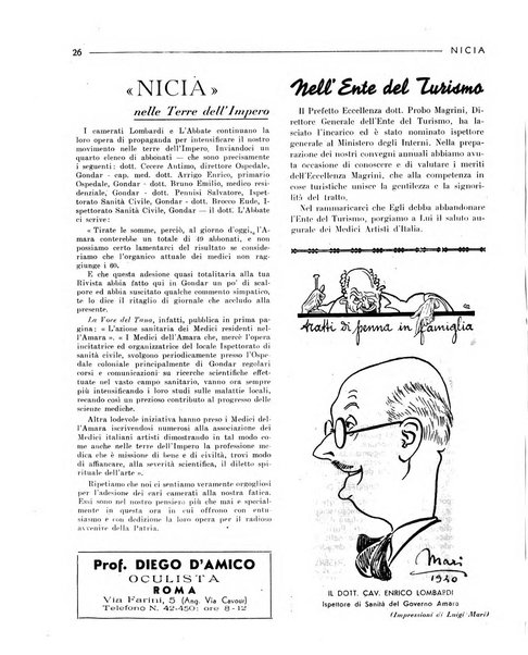 Nicia rivista medica d'arte e varieta