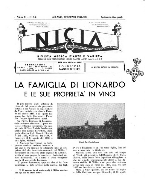 Nicia rivista medica d'arte e varieta