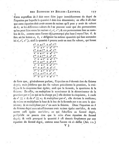 Nouveaux memoires de l'Academie royale des sciences et belles-lettres, avec l'histoire pour la meme annee