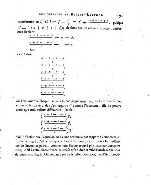 Nouveaux memoires de l'Academie royale des sciences et belles-lettres, avec l'histoire pour la meme annee