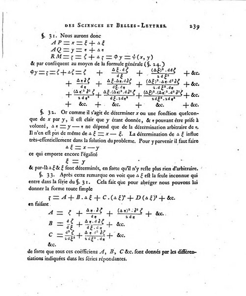 Nouveaux memoires de l'Academie royale des sciences et belles-lettres, avec l'histoire pour la meme annee