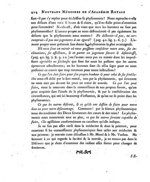 Nouveaux memoires de l'Academie royale des sciences et belles-lettres, avec l'histoire pour la meme annee