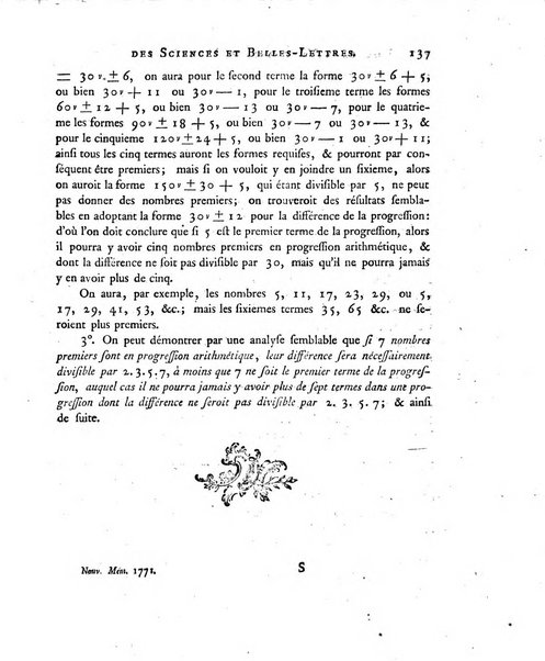 Nouveaux memoires de l'Academie royale des sciences et belles-lettres, avec l'histoire pour la meme annee