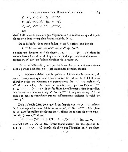 Nouveaux memoires de l'Academie royale des sciences et belles-lettres, avec l'histoire pour la meme annee