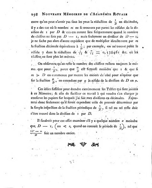 Nouveaux memoires de l'Academie royale des sciences et belles-lettres, avec l'histoire pour la meme annee