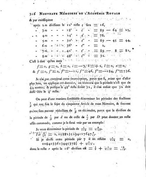 Nouveaux memoires de l'Academie royale des sciences et belles-lettres, avec l'histoire pour la meme annee