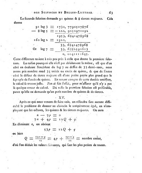 Nouveaux memoires de l'Academie royale des sciences et belles-lettres, avec l'histoire pour la meme annee