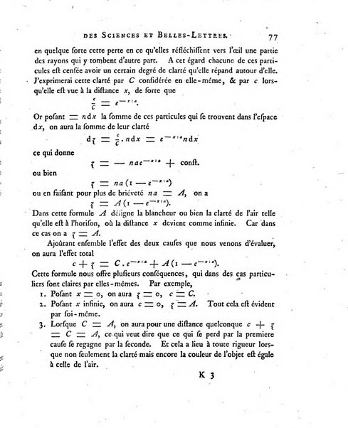 Nouveaux memoires de l'Academie royale des sciences et belles-lettres, avec l'histoire pour la meme annee