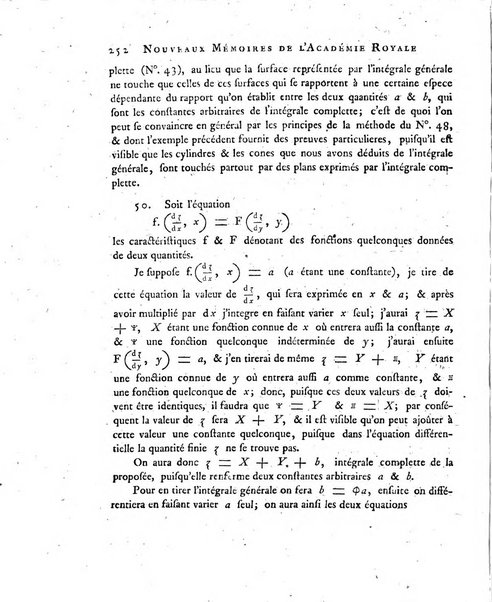 Nouveaux memoires de l'Academie royale des sciences et belles-lettres, avec l'histoire pour la meme annee