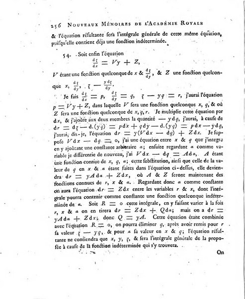 Nouveaux memoires de l'Academie royale des sciences et belles-lettres, avec l'histoire pour la meme annee