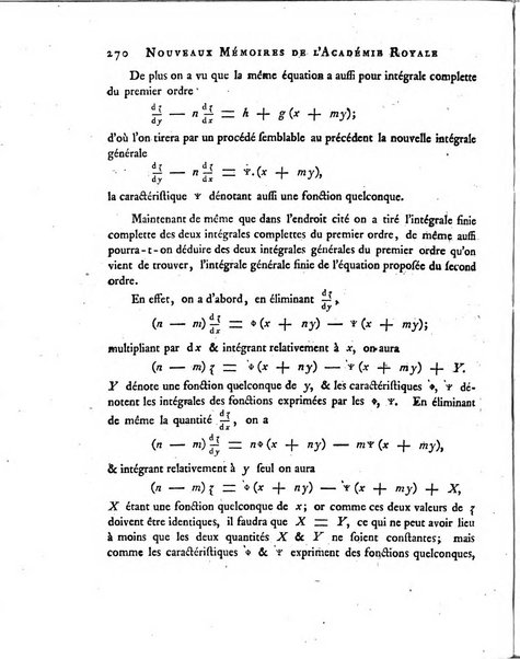 Nouveaux memoires de l'Academie royale des sciences et belles-lettres, avec l'histoire pour la meme annee