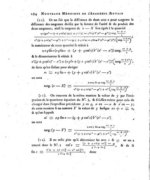 Nouveaux memoires de l'Academie royale des sciences et belles-lettres, avec l'histoire pour la meme annee