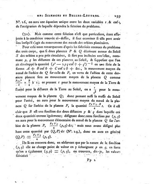 Nouveaux memoires de l'Academie royale des sciences et belles-lettres, avec l'histoire pour la meme annee