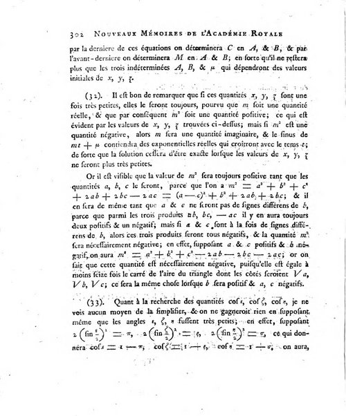 Nouveaux memoires de l'Academie royale des sciences et belles-lettres, avec l'histoire pour la meme annee