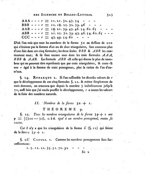 Nouveaux memoires de l'Academie royale des sciences et belles-lettres, avec l'histoire pour la meme annee