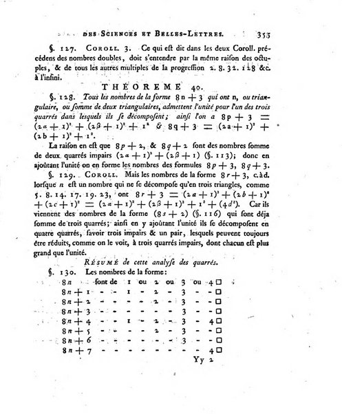 Nouveaux memoires de l'Academie royale des sciences et belles-lettres, avec l'histoire pour la meme annee