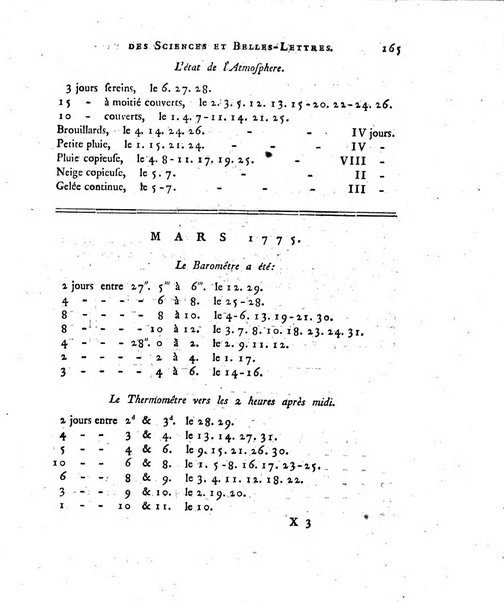 Nouveaux memoires de l'Academie royale des sciences et belles-lettres, avec l'histoire pour la meme annee