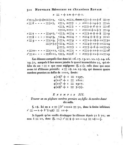 Nouveaux memoires de l'Academie royale des sciences et belles-lettres, avec l'histoire pour la meme annee