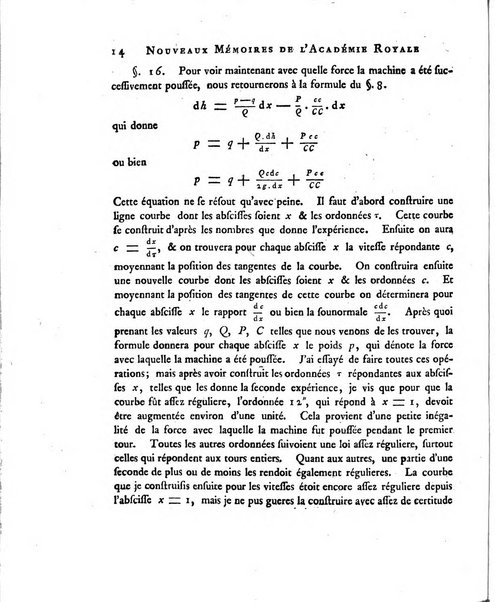 Nouveaux memoires de l'Academie royale des sciences et belles-lettres, avec l'histoire pour la meme annee