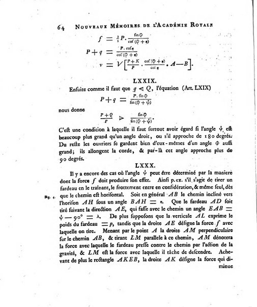 Nouveaux memoires de l'Academie royale des sciences et belles-lettres, avec l'histoire pour la meme annee