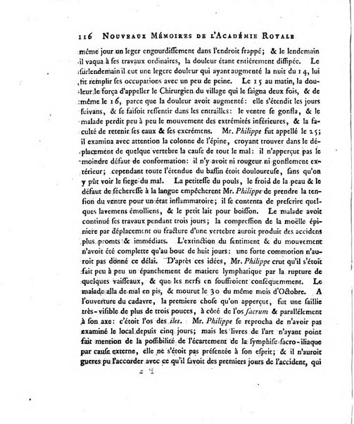 Nouveaux memoires de l'Academie royale des sciences et belles-lettres, avec l'histoire pour la meme annee